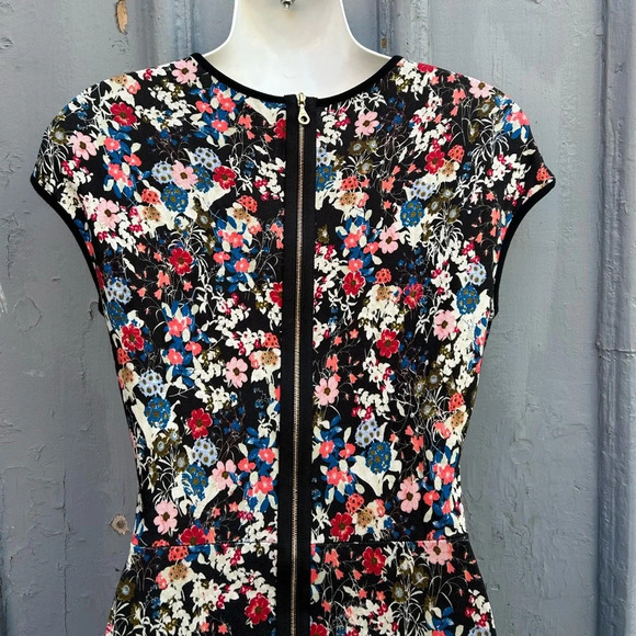 Erdem Darlina Floral-Print Flounce Dress, size 8 - Picture 5 of 14